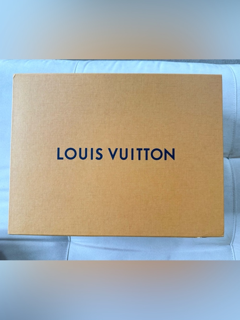 Louis Vuitton Storage Drawer-style Orange Box – Large Size – Authentic